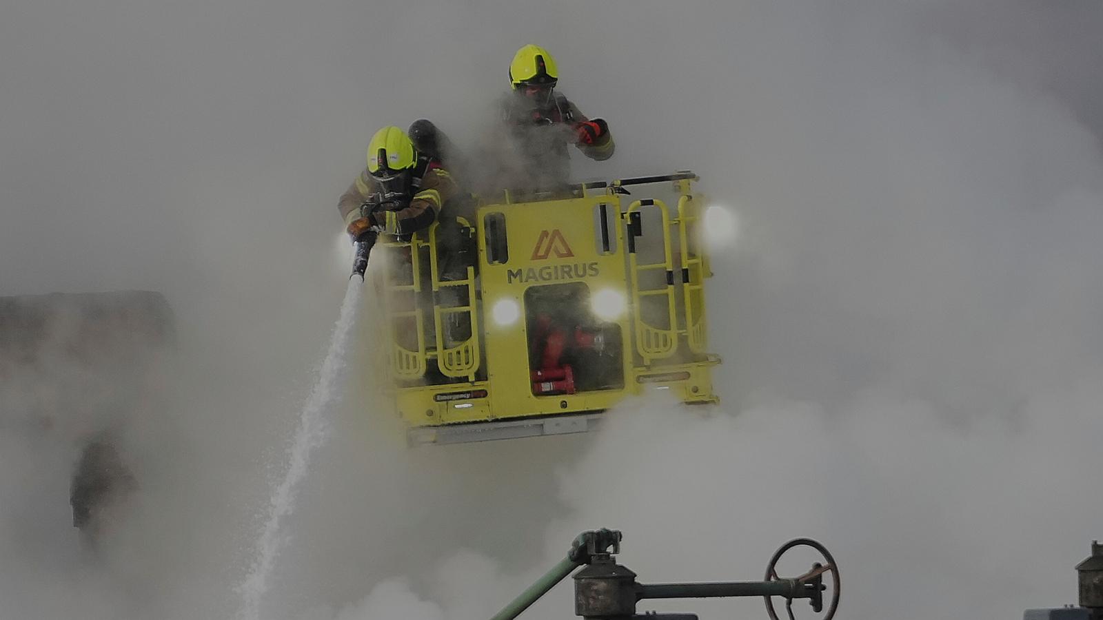 Fire at London electrical substation closes Heathrow Airport