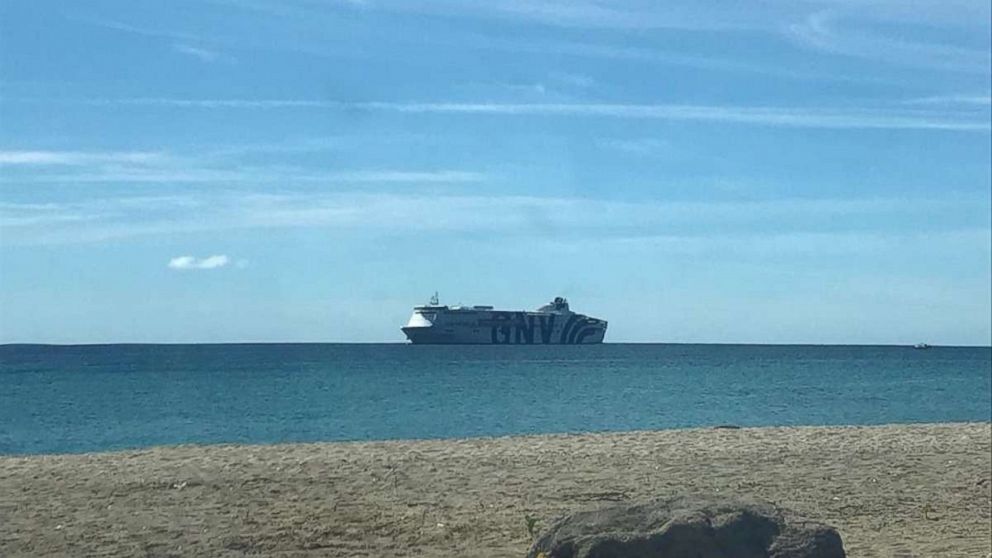 Ross University relocated to a cruise ship in the waters off St. Kitts following Hurricane Maria's devastation.
