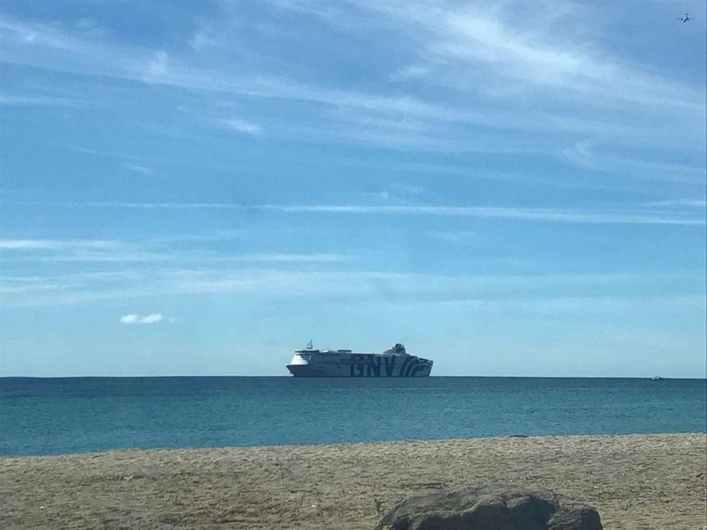 Ross University relocated to a cruise ship in the waters off St. Kitts following Hurricane Maria's devastation.