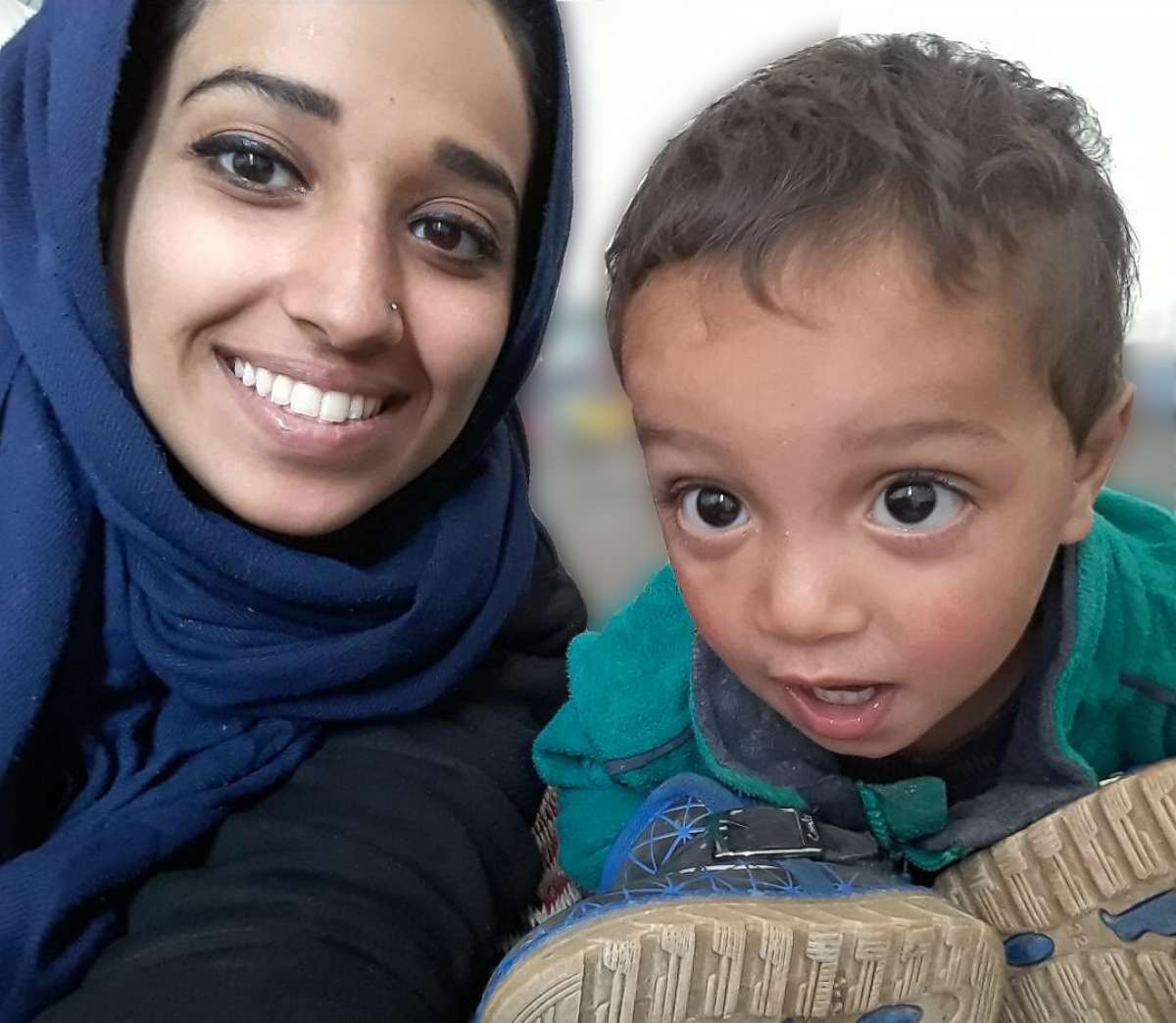 PHOTO: Hoda Muthana is pictured with her 18-month-old son. She left Alabama four years at the age of 19 to marry an ISIS fighter. Now, she wants to return to the U.S.