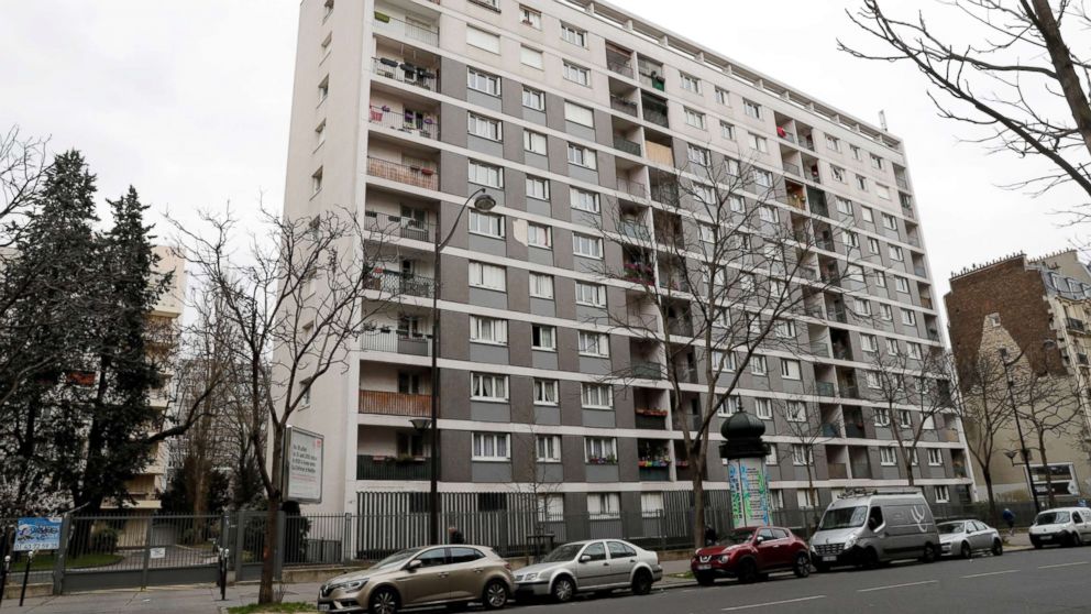 PHOTO: The apartment block in the 11th arrondisement of Paris is seen on March 26, 2018, where the alleged murder of a 85-year-old Mirellie Knoll, a Holocaust survivor, took place.