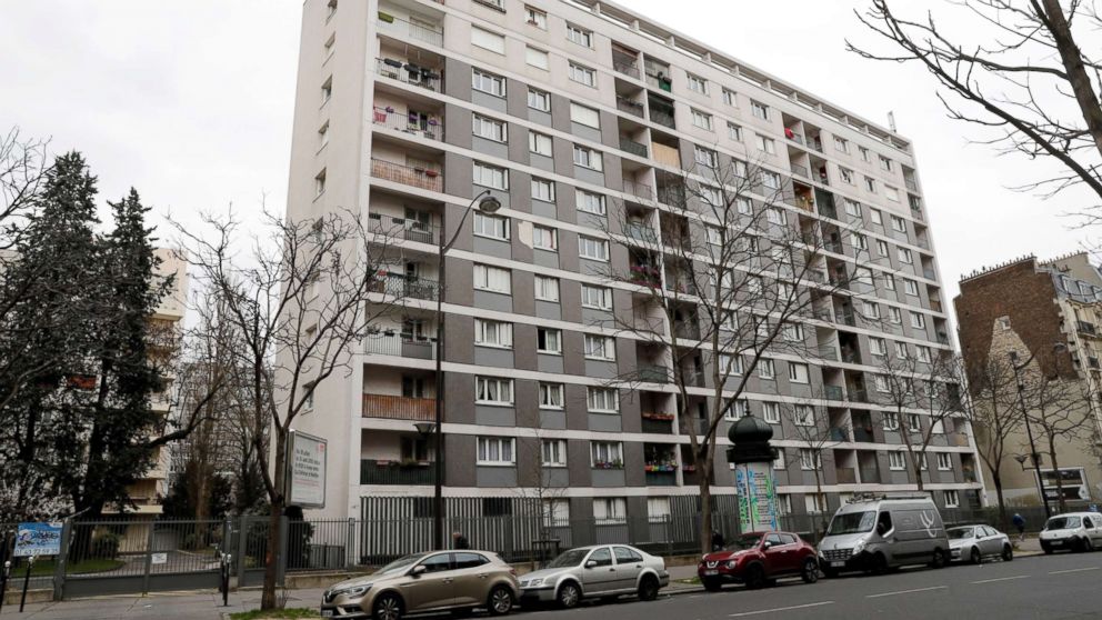 The apartment block in the 11th arrondisement of Paris is seen on March 26, 2018, where the alleged murder of a 85-year-old Mirellie Knoll took place. Knoll, who managed to flee a mass roundup of Jews in Paris during World War II, was found dead on March 23, 2018, in her apartment. 