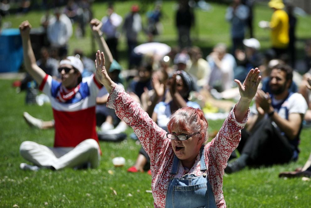 US Soccer Fans Dress For Team's Success - ABC News