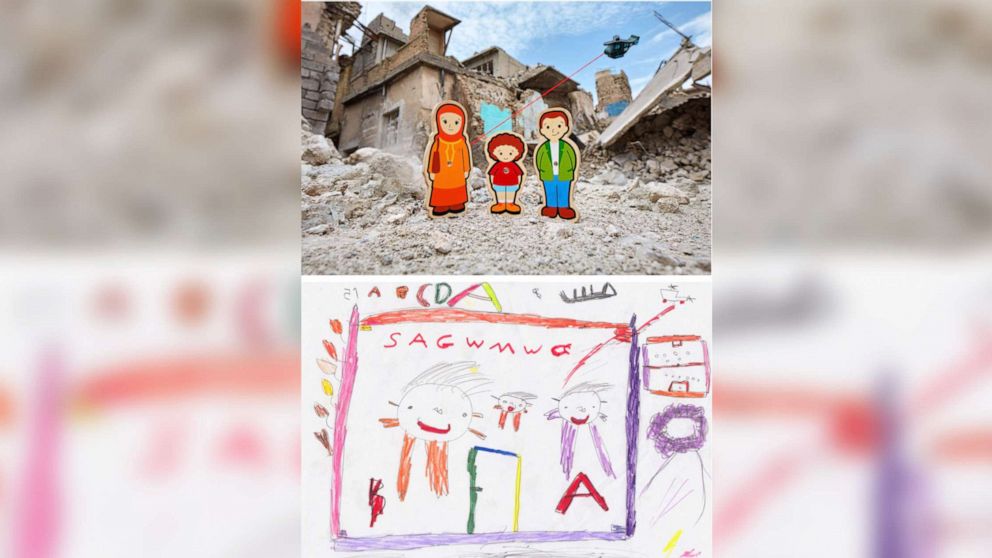 Photographer uses toys to tell stories of children living in war zones