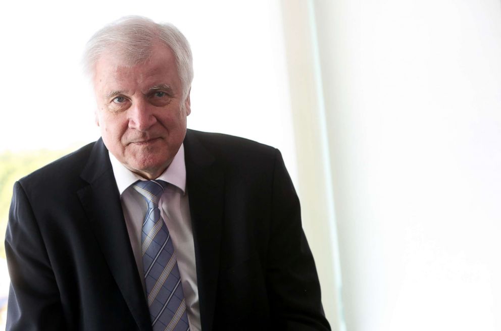 PHOTO: Interior Minister Horst Seehofer (CSU) arrives for the weekly German federal Cabinet meeting, June 27, 2018, in Berlin.