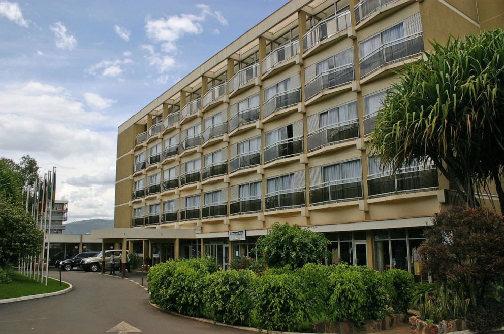 PHOTO: The Hotel des Mille Collines in Kigali, the capital city of Rwanda, Nov. 21, 2006.