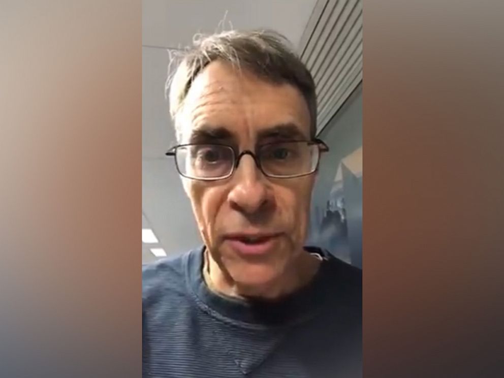 PHOTO: Executive Director of Human Rights Watch posted this video after he was denied entry in Hong Kong, Jan, 12, 2020.