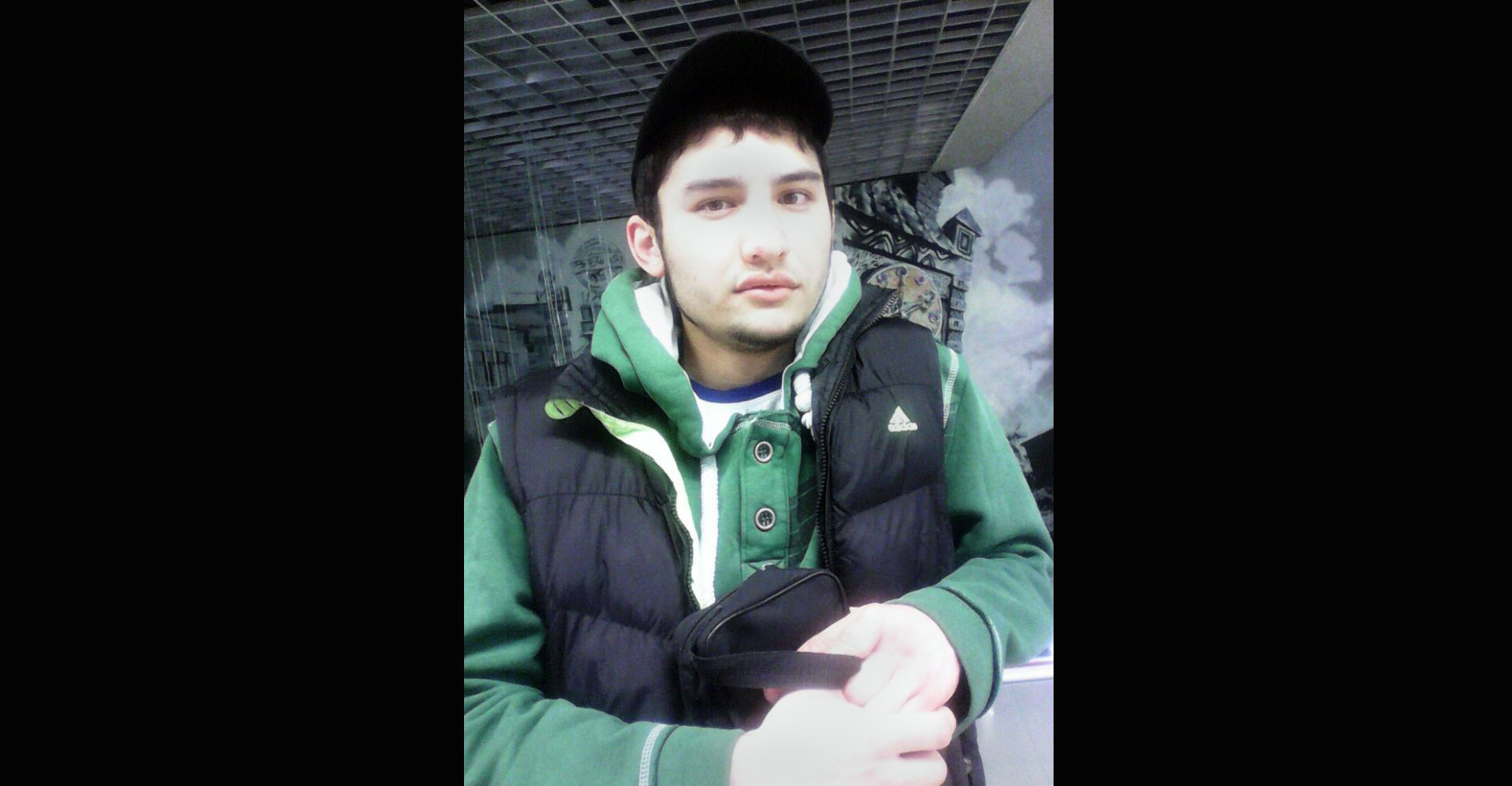 PHOTO: Akbarjon Djalilov, the suspect in the attack on the metro train in St. Petersburg, Russia, in an image posted to social media and shared by Russian state media. 