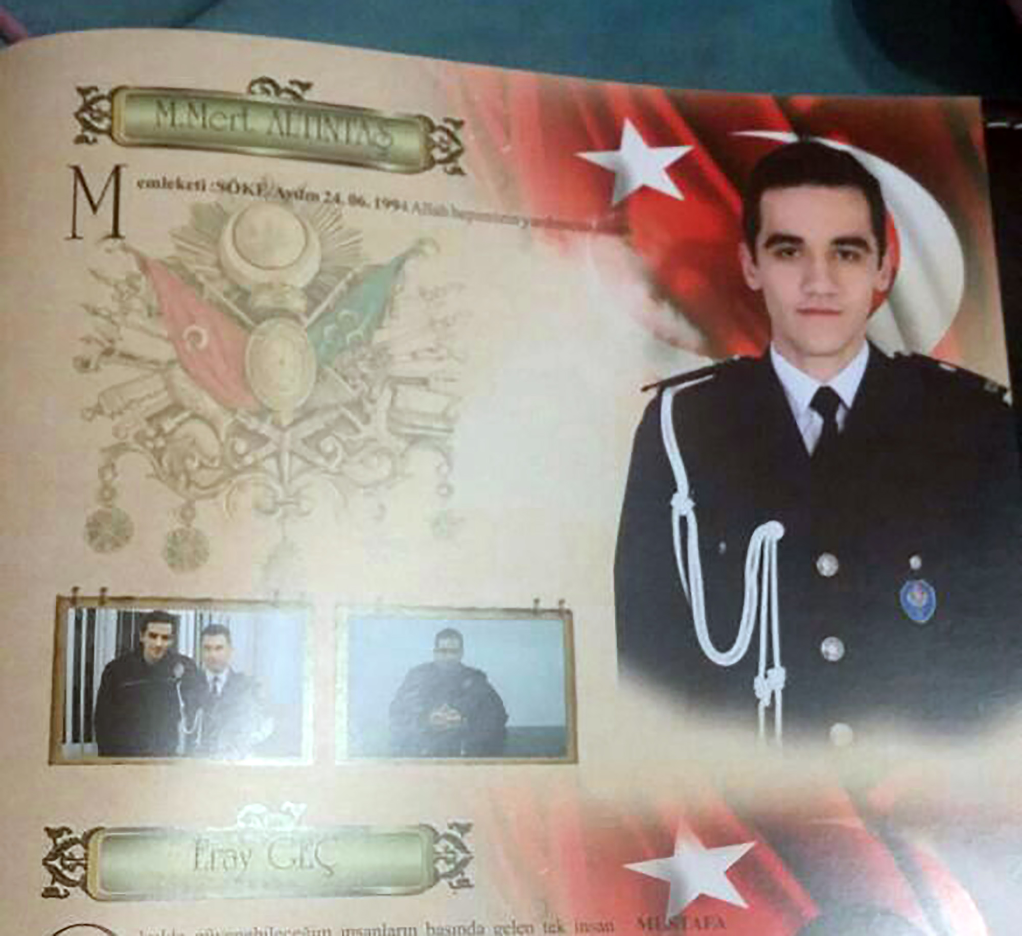 PHOTO: Mevlut Mert Altintas is pictured in his police academy graduation album in a photo obtained by ABC News after he fatally shot Russian Ambassador to Turkey, Andrei Karlov, in a photo gallery in Ankara, Turkey on Dec. 19, 2016.