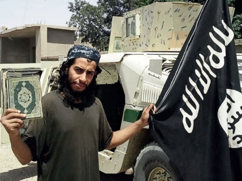 PHOTO: Using an alias, a man identified as Abdelhamid Abaaoud was interviewed for an ISIS magazine in February.