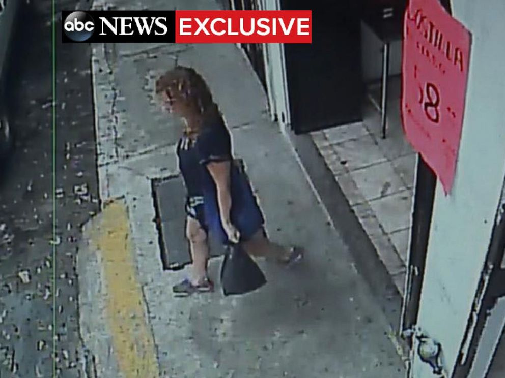 PHOTO: Ethans mother Tonya Couch was pictured at the butcher in Puerto Vallarta, Mexico on two consecutive days before they were arrested.