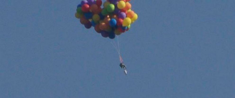 flying lawn chair