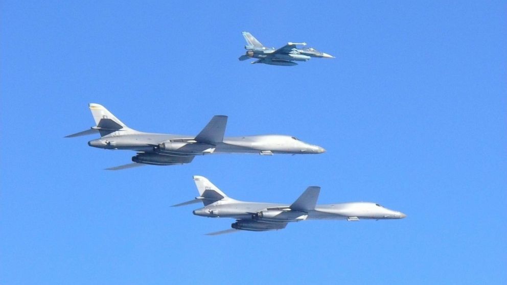 US Bombers Fly Over Korean Peninsula 'in Direct Response' To North ...