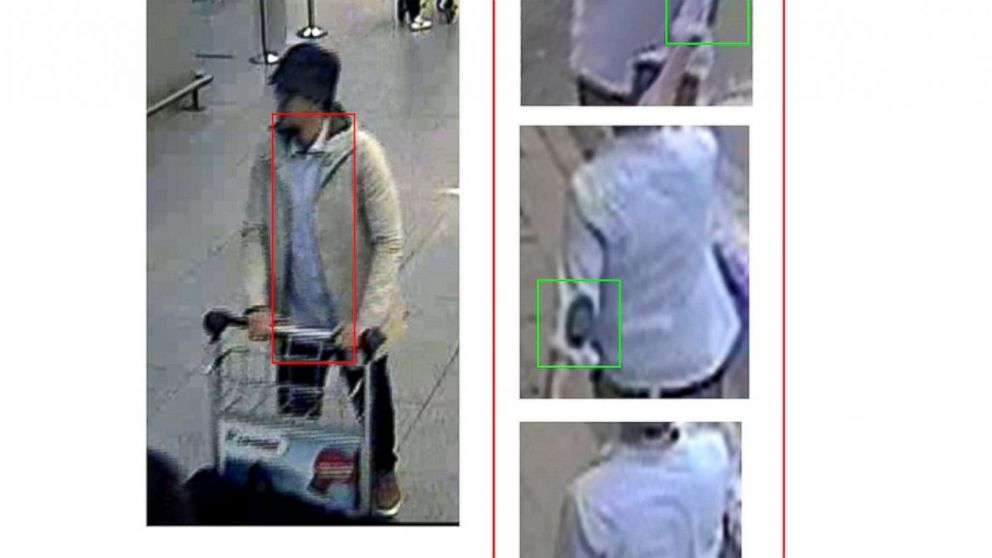 PHOTO: Belgian prosecutors released surveillance images of a man that they believe was the third attacker in the Brussels airport bombing, April 7, 2016.