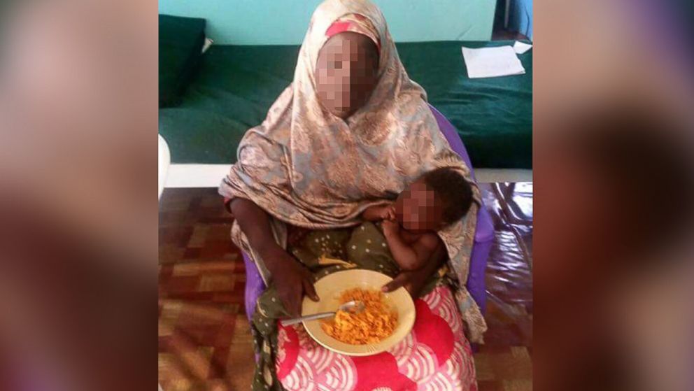 PHOTO: The Nigerian Army released this photo of a woman who they say was one of the abducted Chibok school girls who was rescued on May 18, 2016 with a four-month-old baby girl.