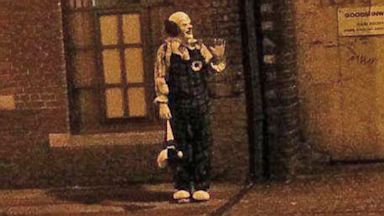 PHOTO: The town of Northampton, England, a creepy looking clown has been appearing around town, even setting up the Facebook page, "The Northampton Clown".