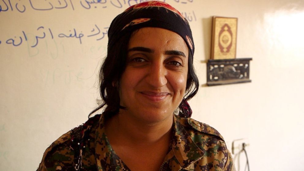 Sozdar Bawer joined an all-female fighting force straight out of high school. 