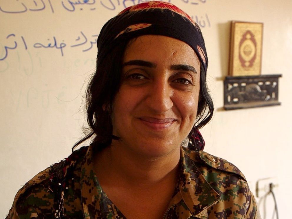 Sozdar Bawer joined an all-female fighting force straight out of high school. 