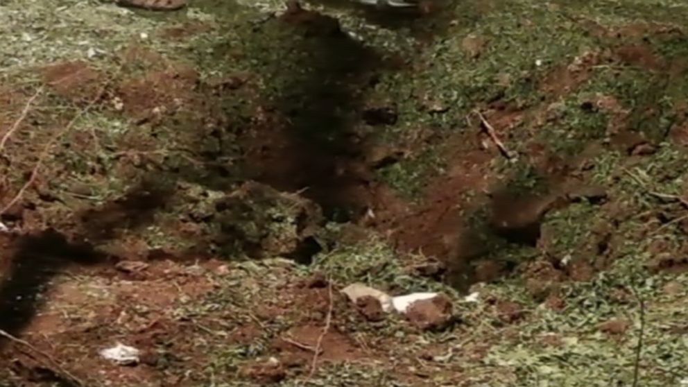 PHOTO: Officials in India are investigating an explosion that was reportedly caused by a meteorite in the district of Vellore on Feb. 6, 2016.