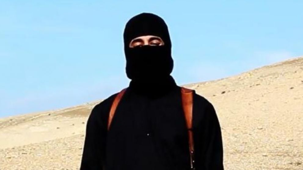 The man dubbed "Jihadi John" appears in a video released by ISIS on Jan. 19, 2015.