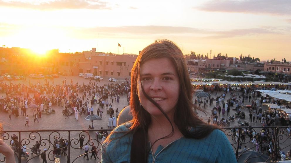 PHOTO: Kayla Mueller seen on her travels in this undated photo.