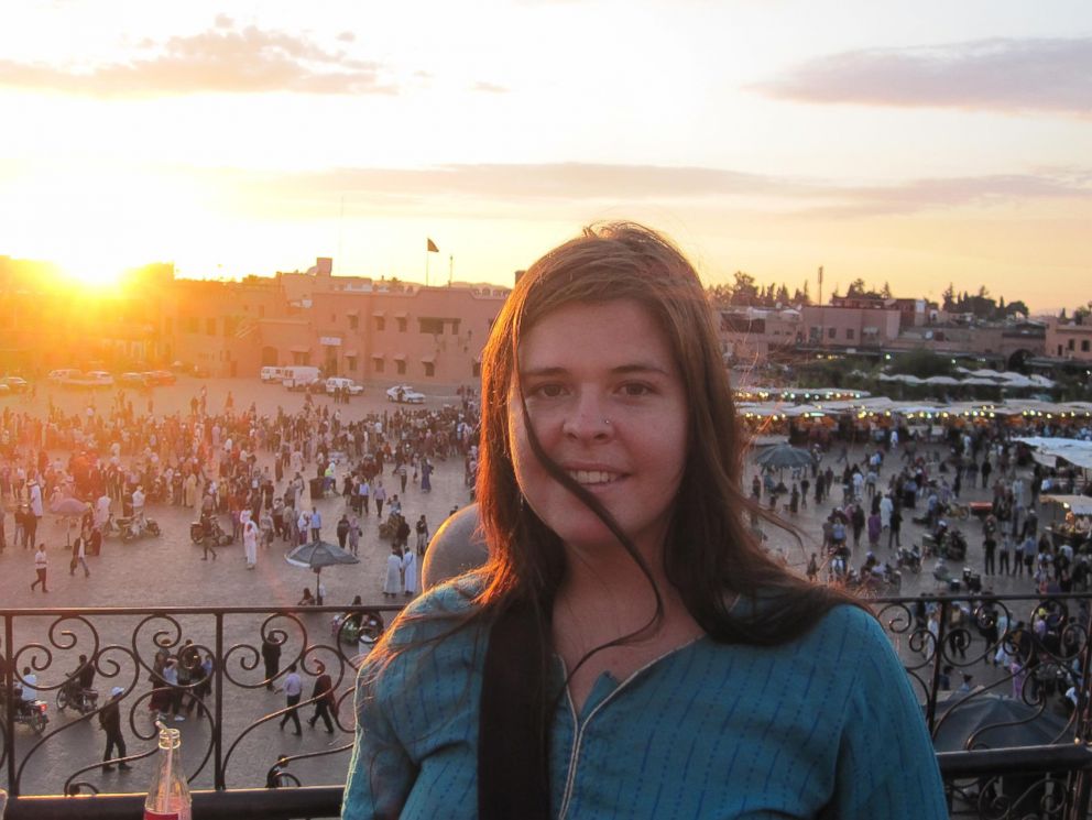 PHOTO: Kayla Mueller seen on her travels in this undated photo.