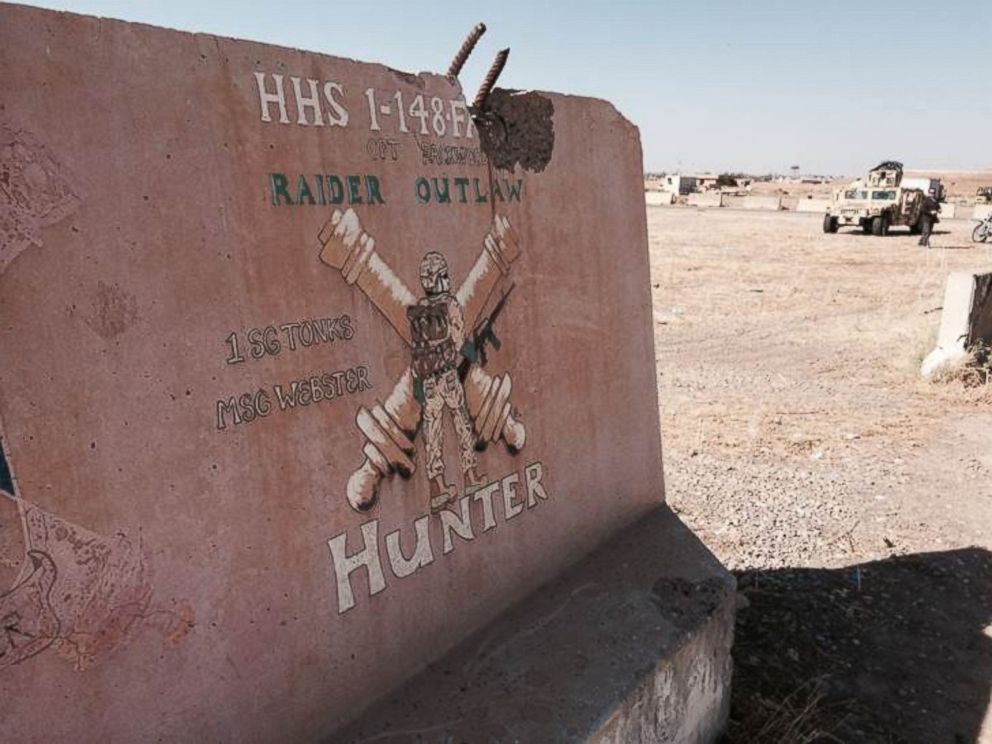 PHOTO: The ghostly remnants of the American G.I.'s presence are everywhere in the Kirkuk Air Base in Kirkuk, Iraq, June 16, 2014.  