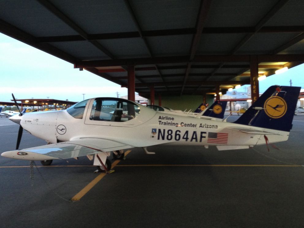 PHOTO: An image posted to WikiPedia on July 28, 2013 shows the Airline Training Center at the Phoenix Goodyear Municipal Airport in Goodyear, Ariz.