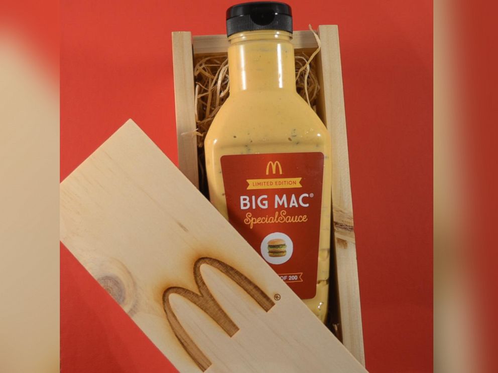 how much has big mac sauce sold on ebay for