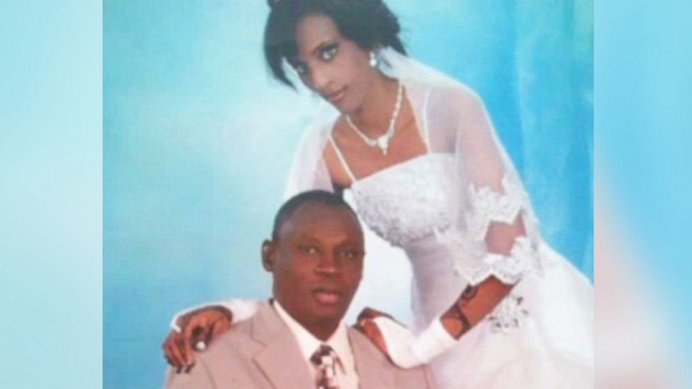 Meriam Yehya Ibrahim Ishag, right, is pictured in this undated image with her husband, Daniel Wani. 