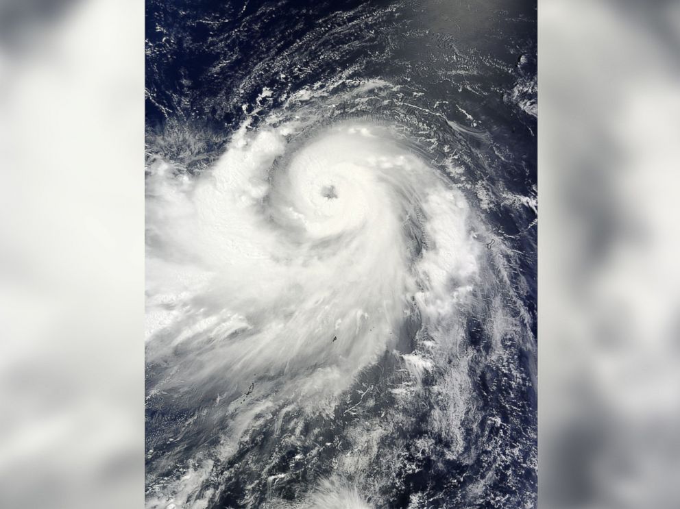 PHOTO: The MODIS instrument aboard NASAs Terra satellite captured this visible image of Typhoon Neoguri on the evening of July 4, 2014 as it moved through the Northwestern Pacific Ocean.