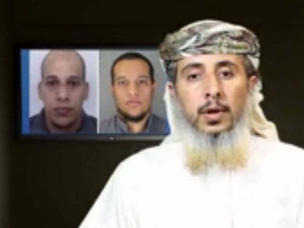 PHOTO: A high-profile al Qaeda in the Arabian Peninsula (AQAP) member claimed in a video that his group directed and financed the Jan. 7, 2015 terrorist attack in Paris.