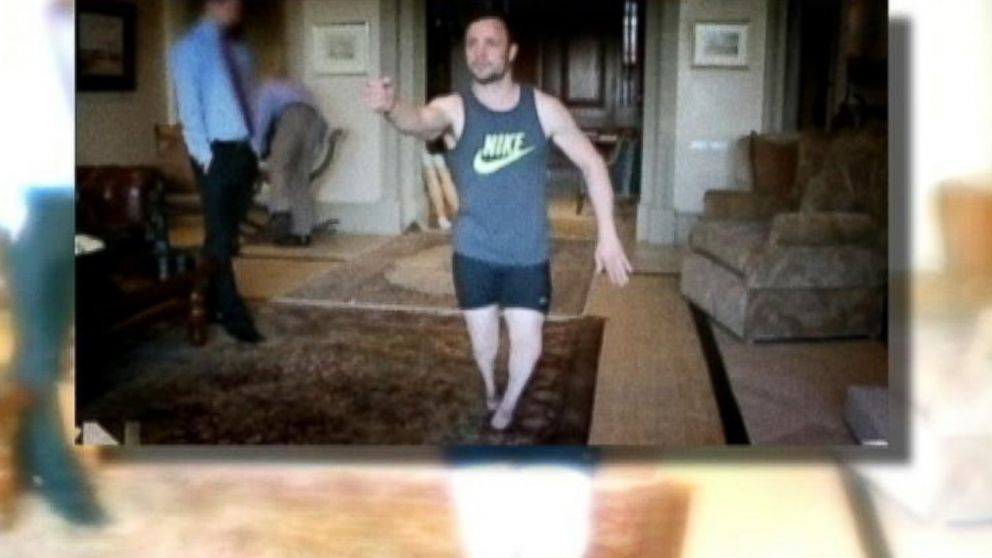 PHOTO: Oscar Pistorius is seen in this undated video released by Australia's Channel 7.