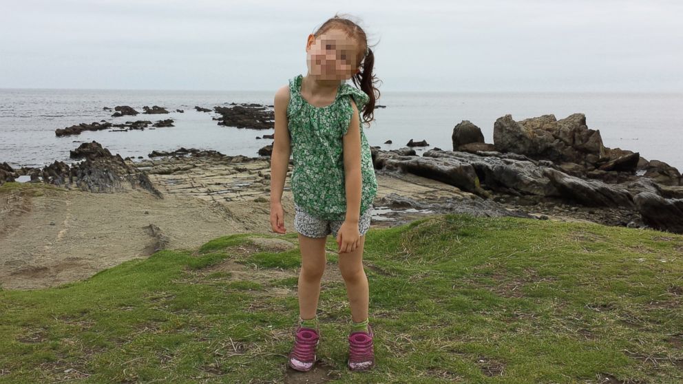 PHOTO: Martin Springall's daughter is pictured here at age 4 on a beach in Zushi, Japan on July 6, 2014.