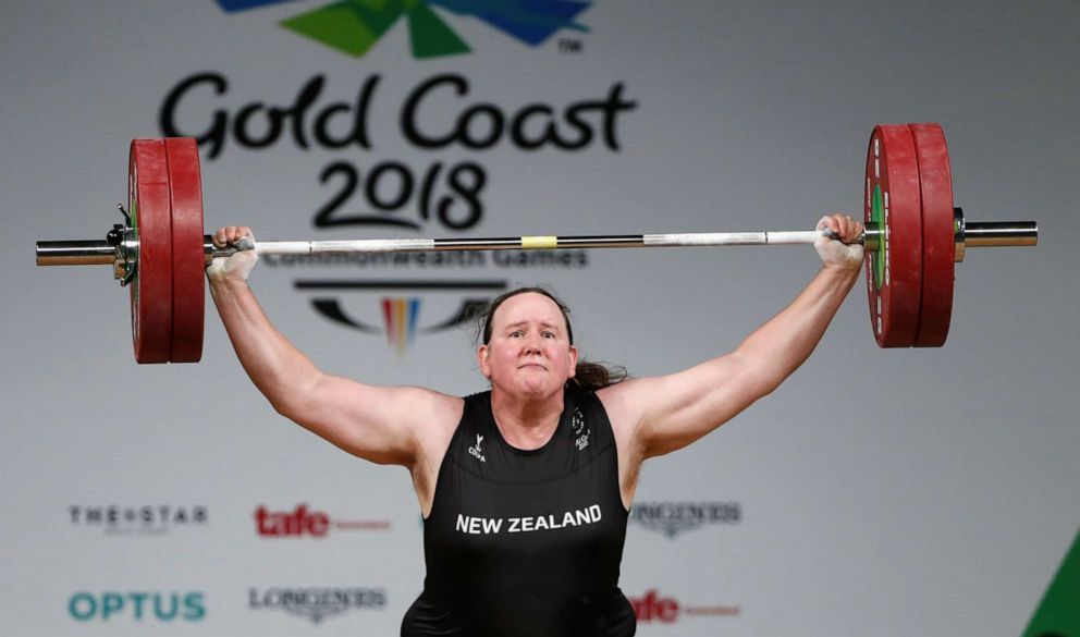 PHOTO: In this file photo, Laurel Hubbard of New Zealand competes at the Gold Coast 2018 Commonwealth Games.