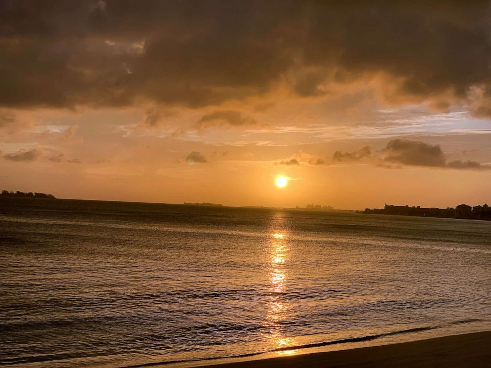 PHOTO: The first time we saw the sun in 3 days, from Nassau, Bahamas, Sept. 4, 2019.