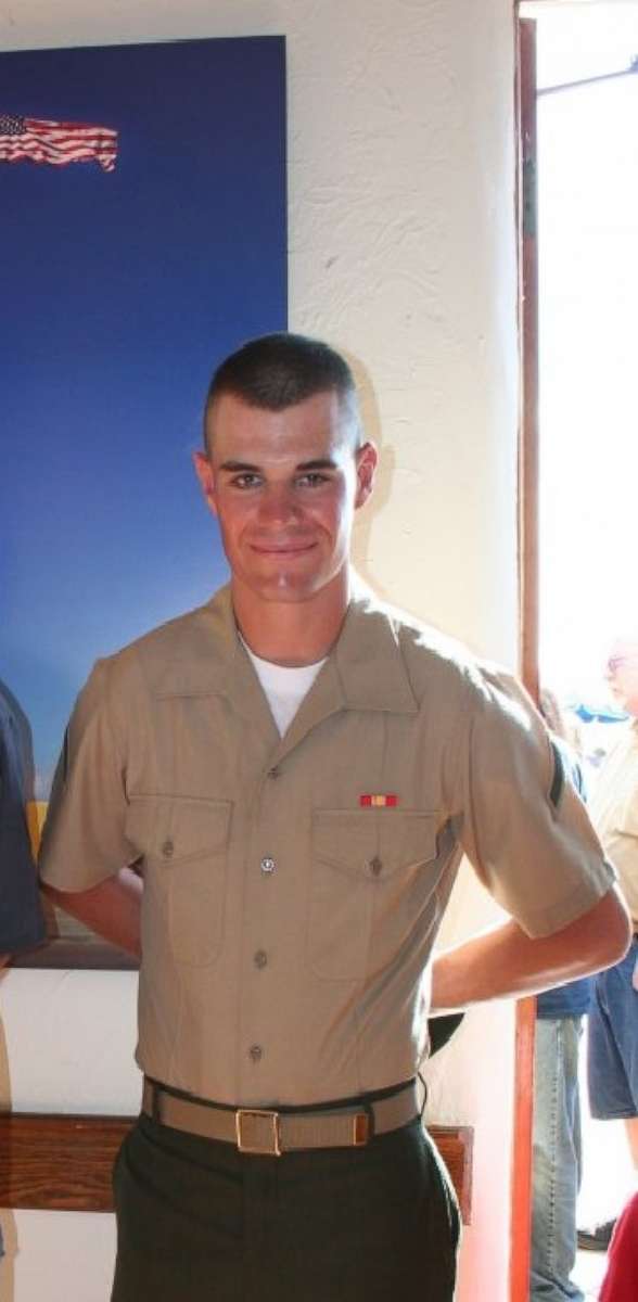 PHOTO: Undated photo of Ian David Long, the suspect the mass shooting at a bar in Thousand Oaks, California, during his time in the U.S. Marine Corps is seen on the Facebook page of his mother, Colleen Long.