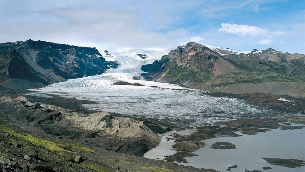 Vatnajokull Glacier, Iceland.