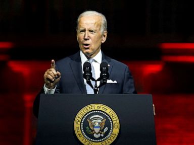 Biden attacks Trump and MAGA Republicans as threat to American democracy