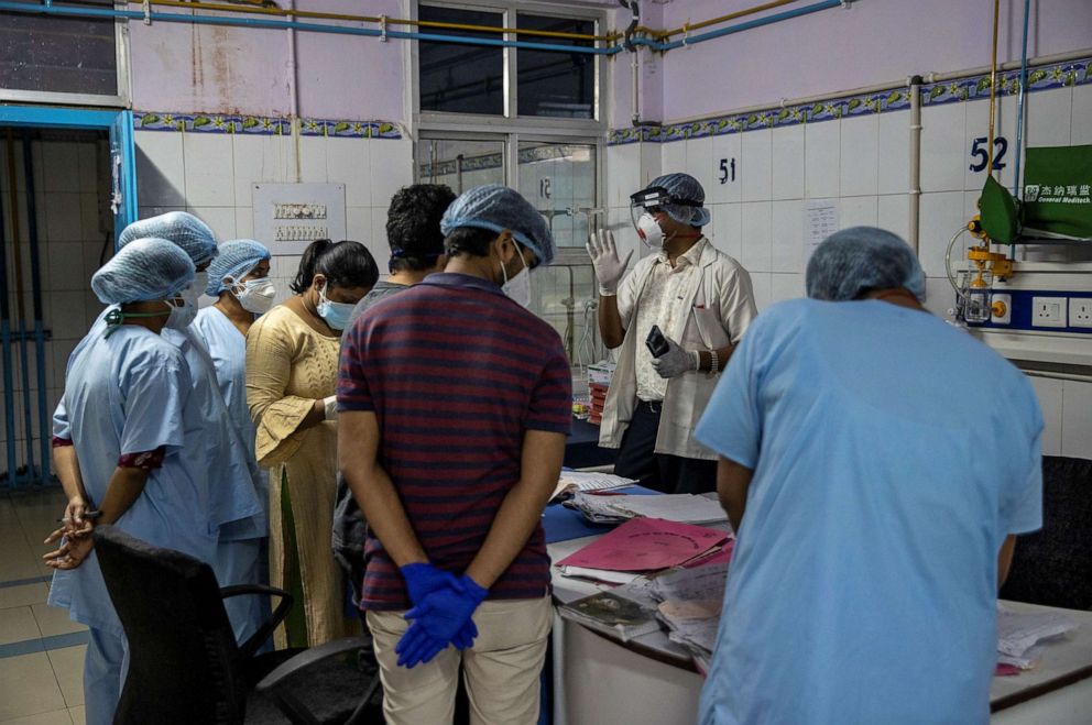 PHOTO: Dr. Kumar Gaurav, 42, a medical professor and consultant psychiatrist who has been named the top official at Jawahar Lal Nehru Medical College and Hospital in Bhagalpur, Bihar, India, July 27, 2020.