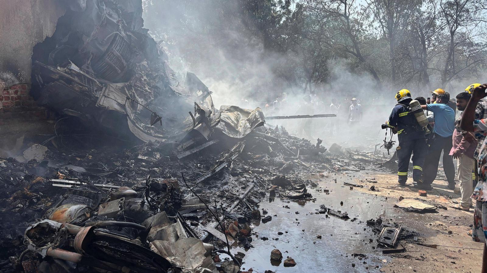 Air India plane carrying 242 crashes in India en route to United Kingdom