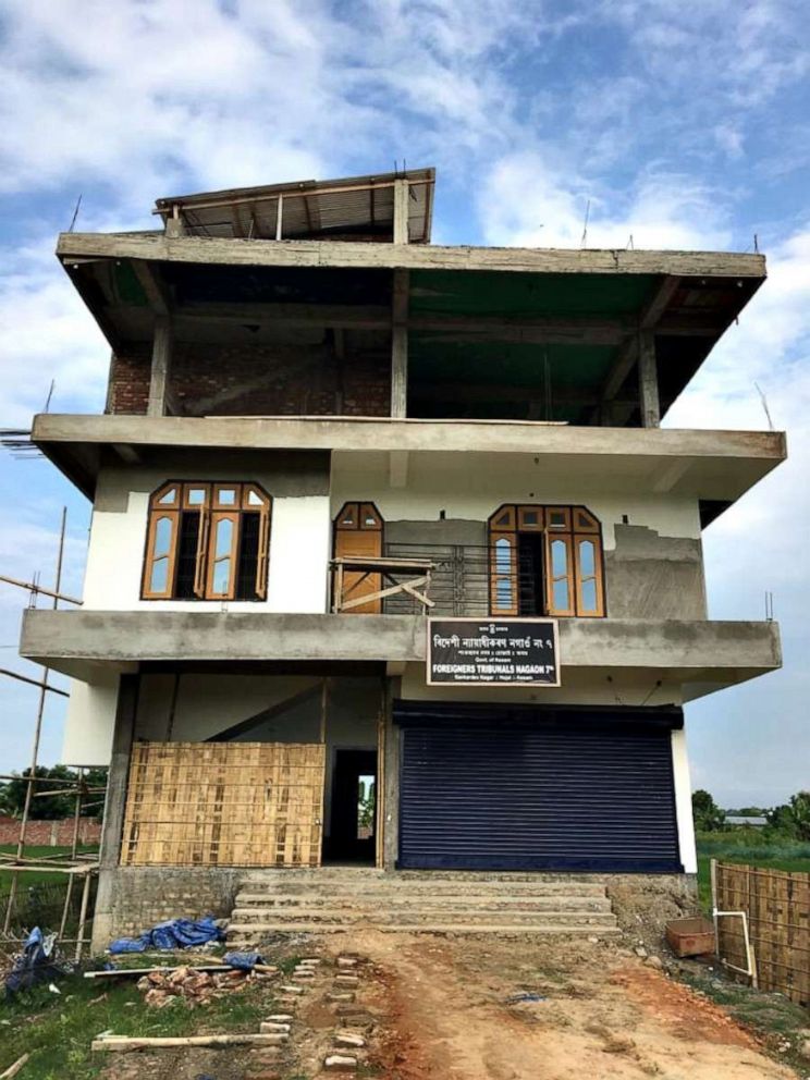 PHOTO: A foreigners' tribunal, in Hojai, Assam. Over 200 are being built to cope with the demands of the National Register of Citizens.