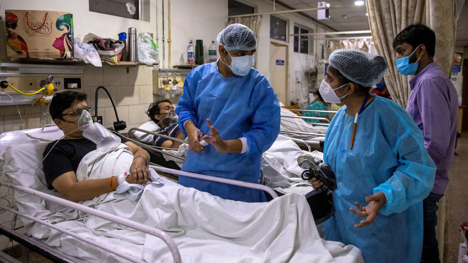 In hospitals during India's COVID-19 crisis, doctors must choose 'who to be saved' - ABC News