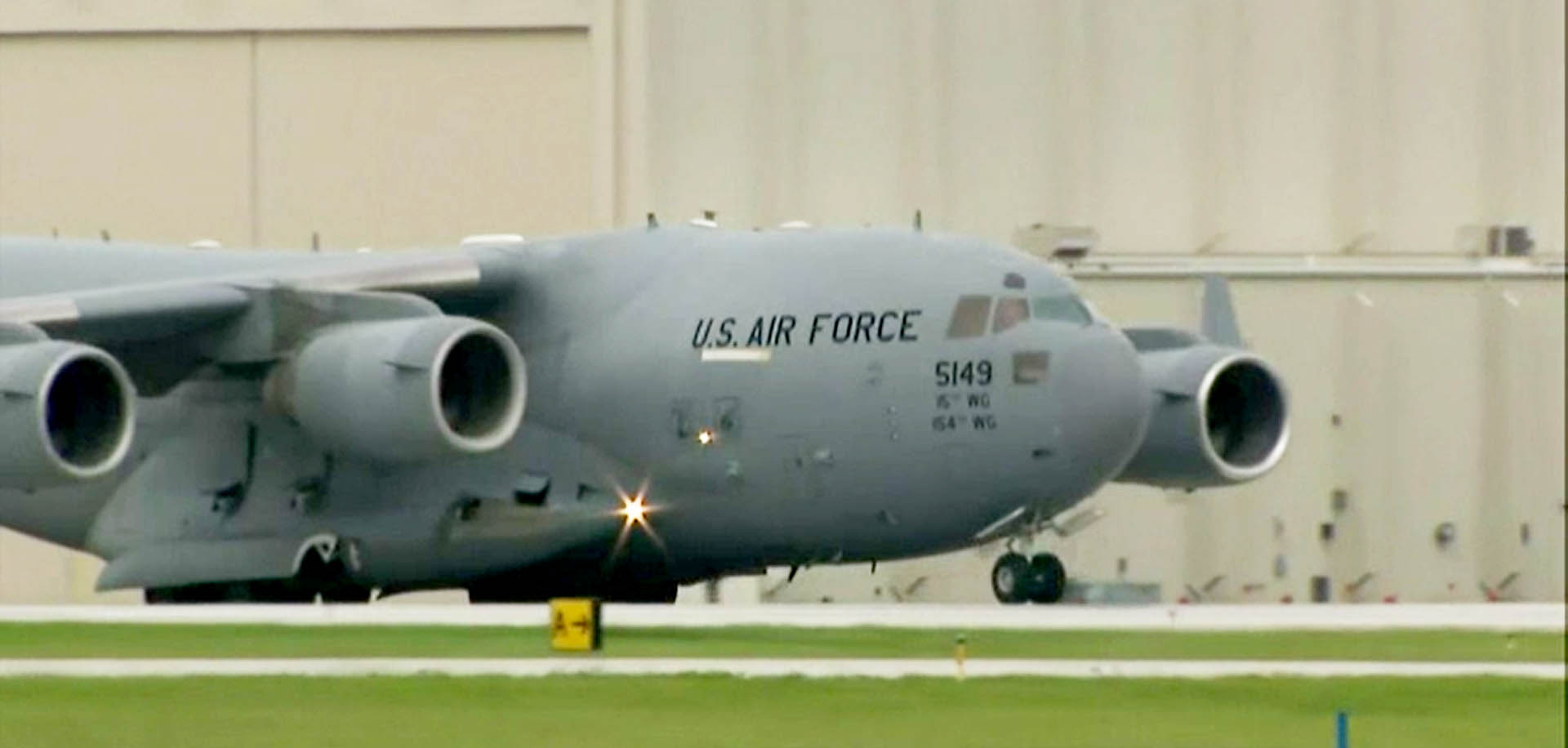 PHOTO: A shipment of infant formula arrives via plane in Indianapolis, May 22, 2022.