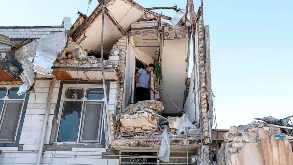 Iran's Death Toll Climbs To 530 After Powerful Earthquake Near Iran 