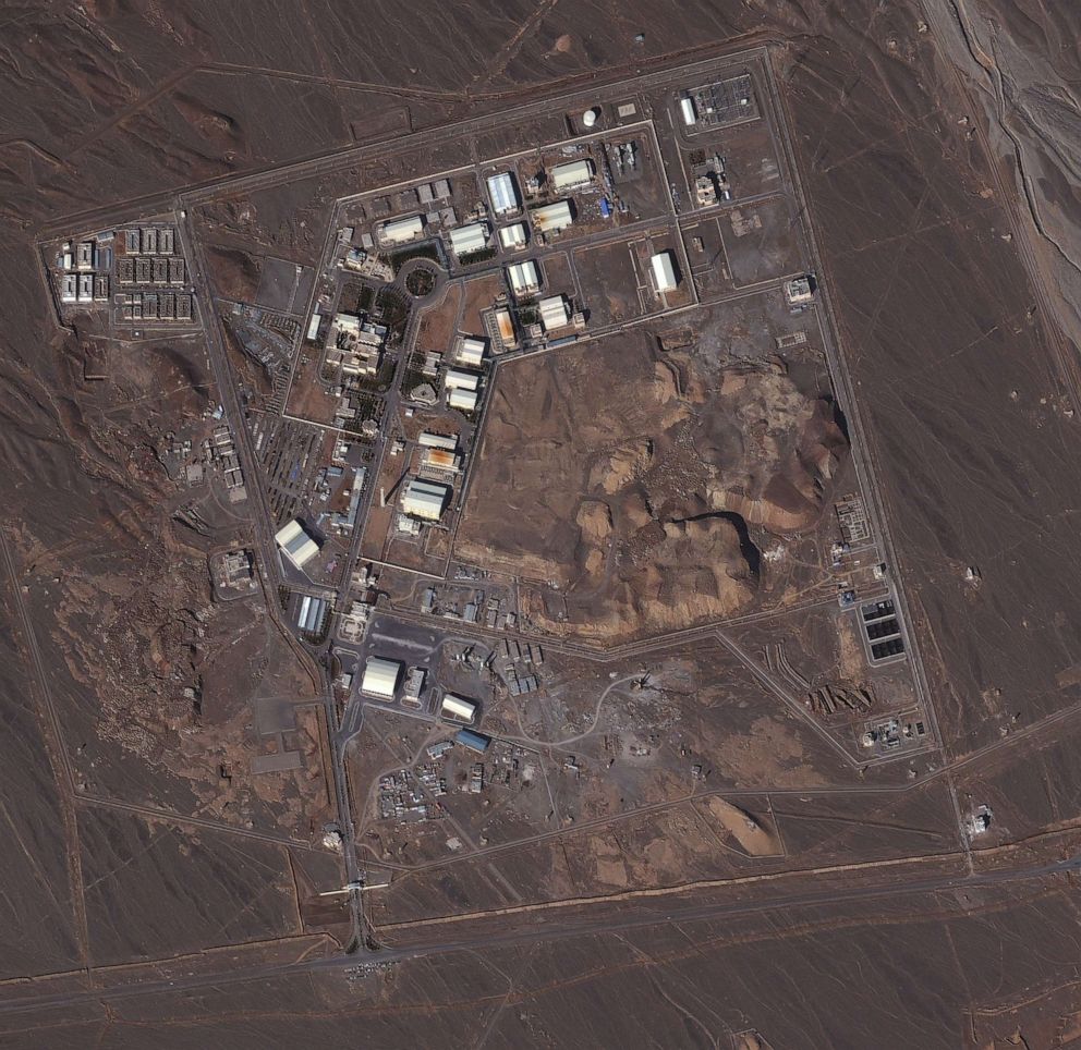 PHOTO: This is a satellite image of the uranium enrichment facility in Natanz, Iran, dated Jan. 7, 2013.