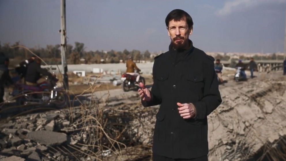 British hostage John Cantlie seen in a video published by the ISIS terror group on Dec. 7, 2016.
