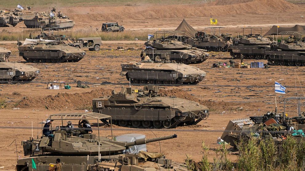 Israel-Gaza live updates: IDF says it targeted Hamas, Hezbollah, Syrian military