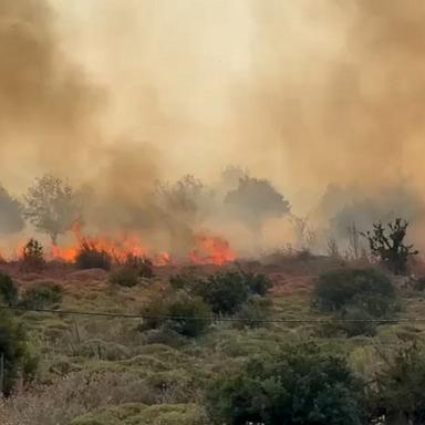 As Iran-backed Hezbollah rocket attacks on Israel spark fires, locals worry about safety and environmental destruction. 