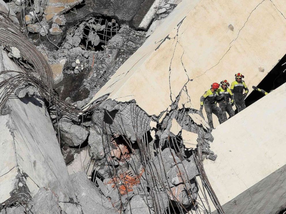 Survivors of Italy bridge collapse share dramatic tales of escape - ABC ...